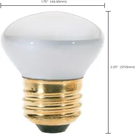 40457-SU SUNLITE Pack Led Bulb Base Reflector Floodlight
