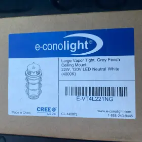 2562LM SUNLITE Cree Led Vapor Light Mount