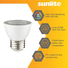 80142-SU SUNLITE Led Neck Recessed Recess Spotlight Bulb #3