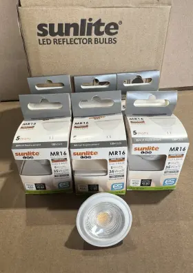 80508-SU-6 SUNLITE Pack Led Bulb Base Energy
