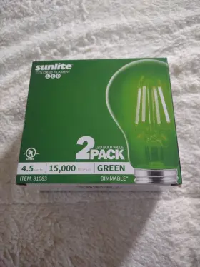 81083-SU SUNLITE Led Transparent Filament Bulbs Watts