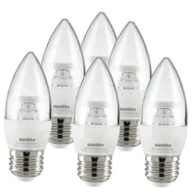 41776-SU SUNSHINE LIGHTING Led Torpedo Chandelier Light Bulb