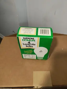 750RL SUPREME Light Bulb Base