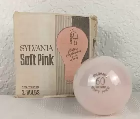046135105760 SYLVANIA Pink Light Bulb Pack Single