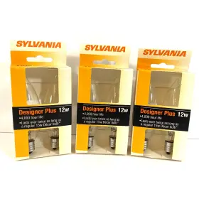 046135137297 SYLVANIA Designer Lightbulbs Flame Candlebra