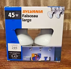 45R20 SYLVANIA Pack Flood Lights Standard Base