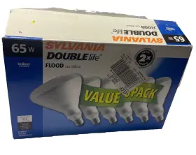 046135159527 SYLVANIA Double Flood Light Bulbs Base Pack