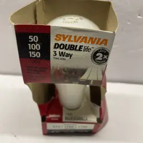 1-SYLVANIA-DOUBLE SYLVANIA Bulbs Base