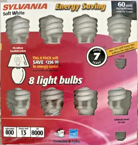CF-13ELMINITWIST SYLVANIA Pack Light Bulbs #2