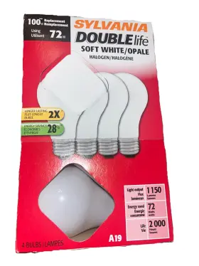 046135500442 SYLVANIA Double Light Bulbs