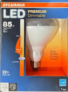 046135791222 SYLVANIA Led Flood Candlelight Dimmable