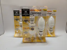 25986 SYLVANIA Saver Cfl Energy Effi Base Adapters