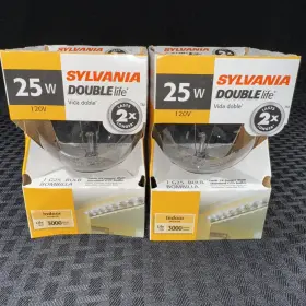 25G25-DLSW-RP SYLVANIA Base Light Bulb