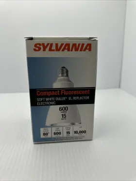 29256 SYLVANIA Fluorescent Watts Light Bulb