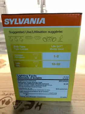 3496261 SYLVANIA Led Flood Light Dimmable #3