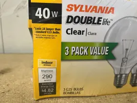 40G25-DL-3PK SYLVANIA Pack Light Bulbs #3