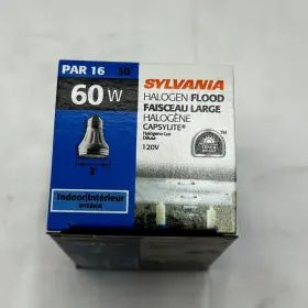 60PAR16-HAL-NFL30 SYLVANIA Flood Light Lamp Bulb Reflector #3