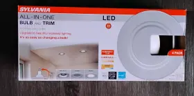 62023 SYLVANIA Bulb Pack Led Dimmable Paintable