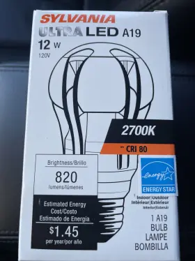 78907 SYLVANIA Ultra Omni Directional Led Lamp Base Frosted