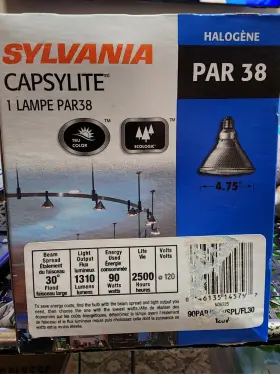 90PAR-CAP-SPL-FL30 SYLVANIA Capsylite Spot Light Bulb Par