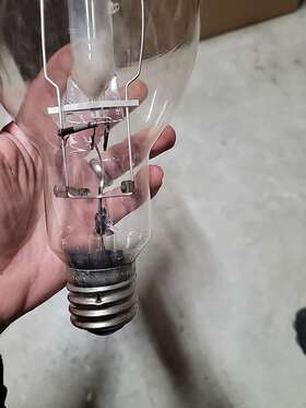 BT37 SYLVANIA Arc Lamp Light Bulb Porcelain