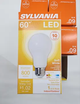 LED8.5A19 SYLVANIA Led Light Bulb Dimmable Set