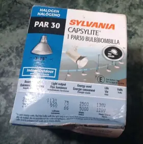 NO6184 SYLVANIA Par Capsylite Beam Spread