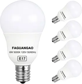SZ-E17-6W-4 SZBRIGHT Faguangao Intermediate Base Led Bulbs