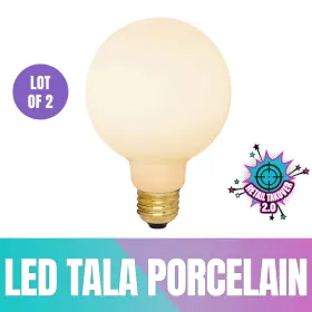 PORC-II-6W-2700K-E26-MP-120V TALA Led Porcelain Bulb Dimmable