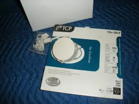 Tcp 32058 T6 58w Circline Double Fluorescent Lamp 2700k Warm White Ballast