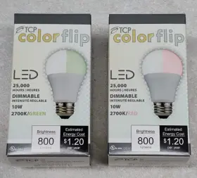 L60A19D27RF LED Pack Lights Bulbs Dimmable Changing