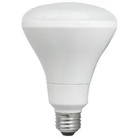 LED12BR30D30K WHITE Single Frosted Dimmable