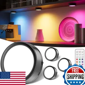 B0BQM15CYT TEDMOS Rechargeable Puck Lights Remote Battery Usb