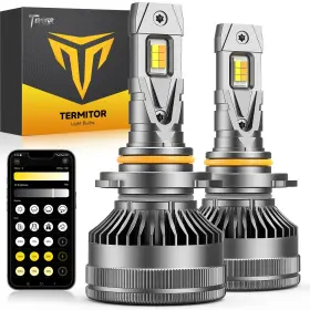 Termitor Te05bm3991011 9005/hb3 Smart Bulbs 0-90 000lm 15x Variable Super Brighter 3000k-