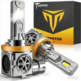 Termitor Teh11z10590903 2026 Latest H11 Led Bulbs 45000lm 1000% Brightness Canbus Ready No