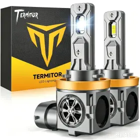 Termitor Teh11z10590916 Latest H11 Light Bulbs 70 000lm Brightness 6500k Cool White H9/h8/