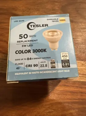 75V50 TESLER Led Dimmable