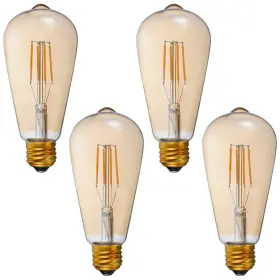 KS38C37 TESLER Amber Led Dimmable Standard Edison