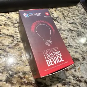 672975075231 THE LOCATOR 911 Light Bulb Rb Wifi Smartphone