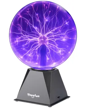 B0FGJNDMPB THEEFUN Plasma Ball Light Touch Sound Sensitive