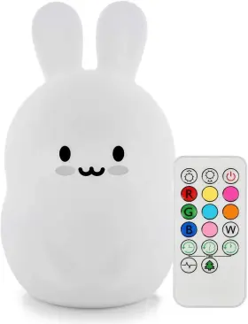 B08NCTM83P TIANHAIXING Rabbit Led Night Light Rechargeable