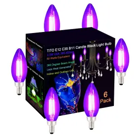 TITO-BL-B11-4.5W-6P TITO Pack Filament Led Candle Light Bulbs