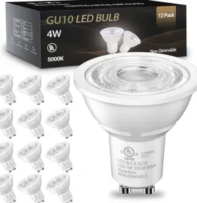 GU10-4-50 TJOY Led Light Bulbs Prong