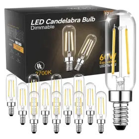 T8W12 TJOY Candelabra Led Bulb Pack
