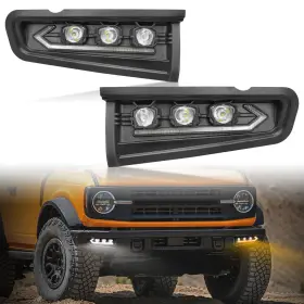 BL-0001 TMIPAKIOY Led Fog Amber Sequential Turn Signal Light