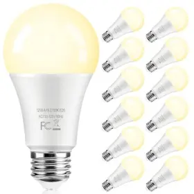 A19-12-27 TOBUSA Led Light Bulbs Bright Pack