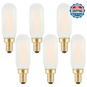 B0C5FGMN9X TOKCON Frosted Led Bulbs Dimmable Candle Base