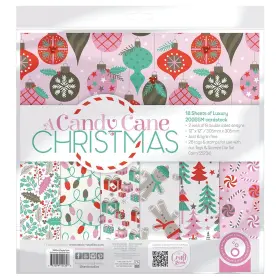 5A00228F-1G4WW TONIC STUDIOS Art Pad Candy Cane Christmas