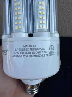74124 TOPAZ Led Lamp Post Top Retrofit #3