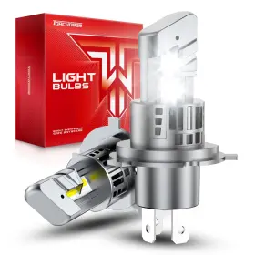 Torchbeam 5508lhb668rus 45000lm Leds H4 6500k Cool White Safer -focused Beam Pattern Plu